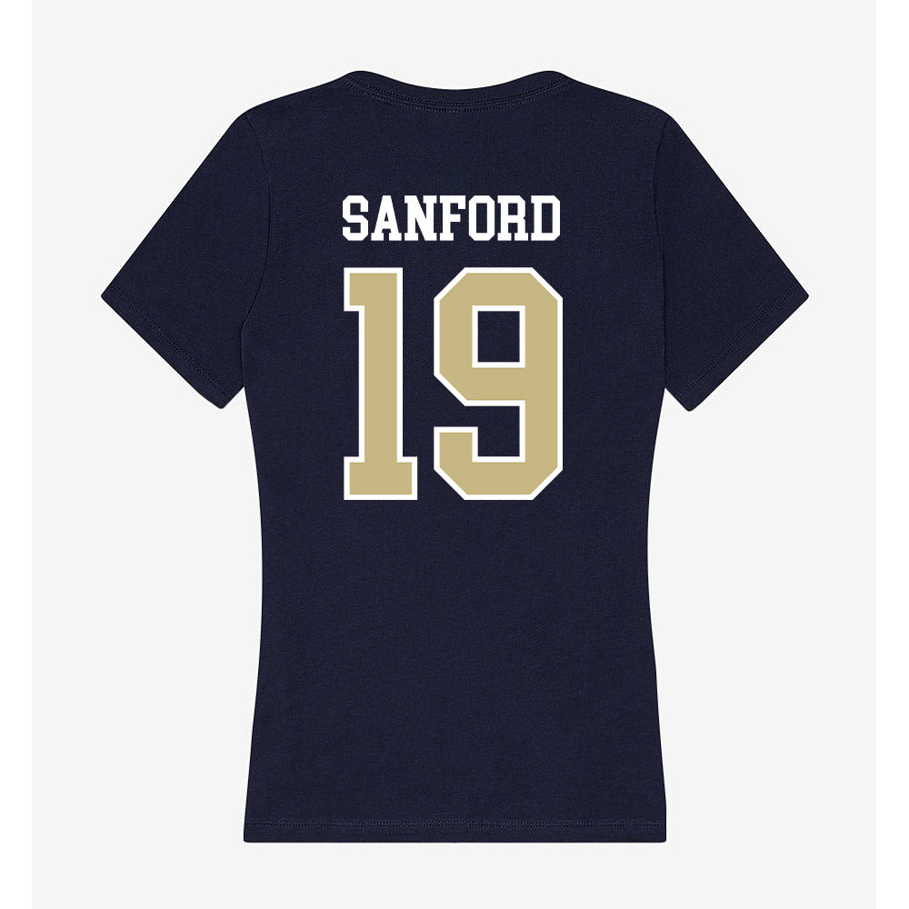 Oral Roberts - NCAA Baseball : Braydon Sanford - Women's V-Neck T-Shirt-1