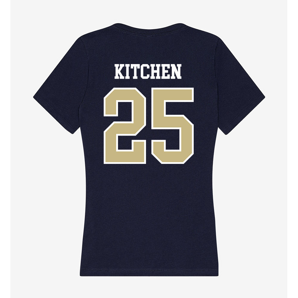 Oral Roberts - NCAA Women's Soccer : Sydney Kitchen - Women's V-Neck T-Shirt-1