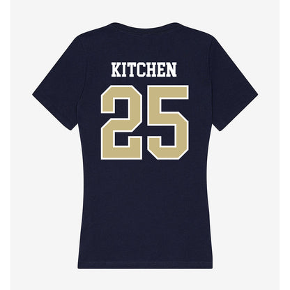 Oral Roberts - NCAA Women's Soccer : Sydney Kitchen - Women's V-Neck T-Shirt-1