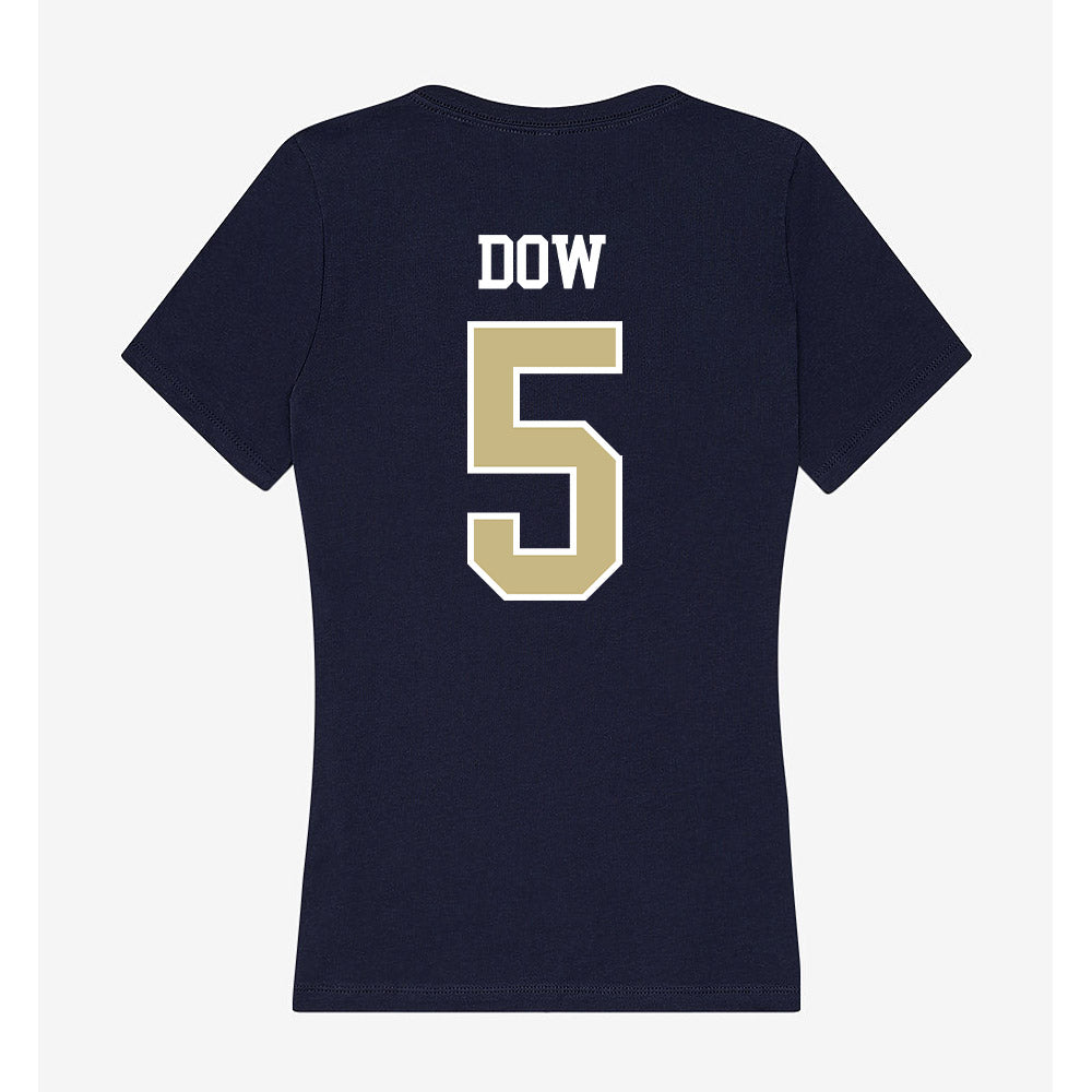 Oral Roberts - NCAA Men's Basketball : Connor Dow - Women's V-Neck T-Shirt-1