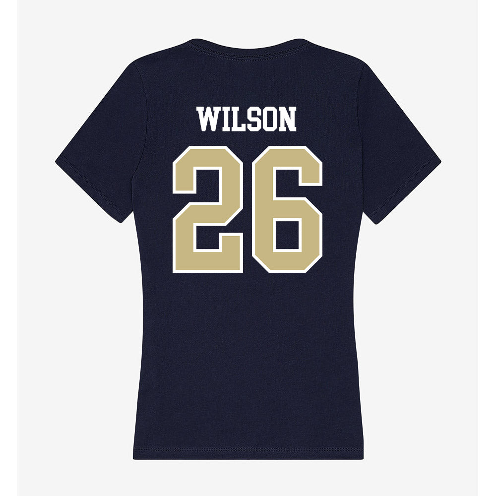 Oral Roberts - NCAA Women's Soccer : Kynlie Wilson - Women's V-Neck T-Shirt-1