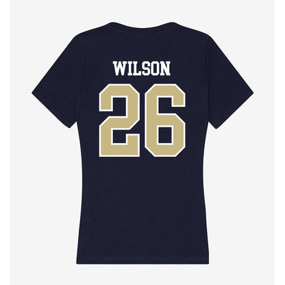 Oral Roberts - NCAA Women's Soccer : Kynlie Wilson - Women's V-Neck T-Shirt-1