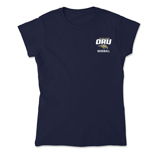 Oral Roberts - NCAA Baseball : Lawson Ward - Soft Style Women’s T-Shirt-0