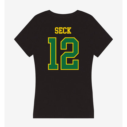 KYSU - NCAA Women's Basketball : Aminata Seck - Women's V-Neck T-Shirt-1