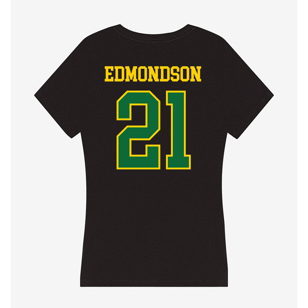KYSU - NCAA Men's Basketball : Justin Edmondson - Women's V-Neck T-Shirt-1