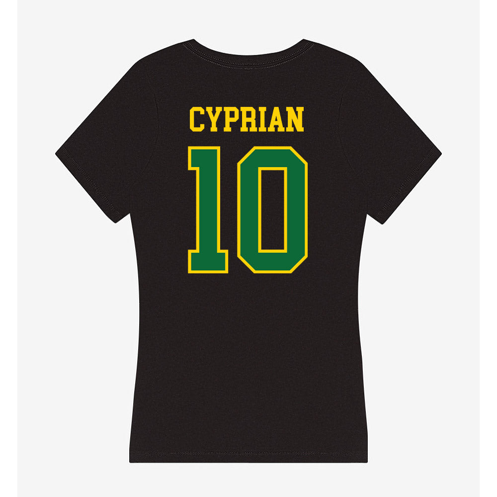 KYSU - NCAA Football : Darius Cyprian - Women's V-Neck T-Shirt-1