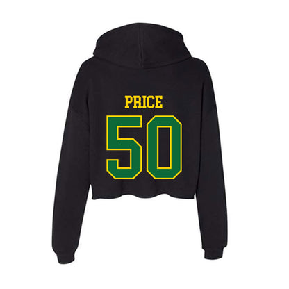 KYSU - NCAA Football : Chris Price - Women's Crop Fleece Hooded Sweatshirt-1