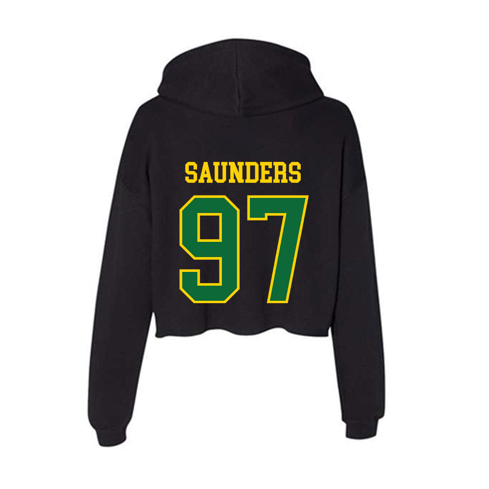 KYSU - NCAA Football : Camden Saunders - Women's Crop Fleece Hoodie-1