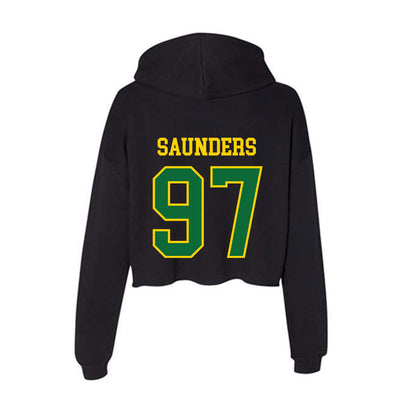 KYSU - NCAA Football : Camden Saunders - Women's Crop Fleece Hoodie-1