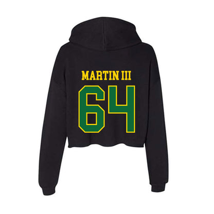 KYSU - NCAA Football : Lovell Martin III - Women's Crop Fleece Hooded Sweatshirt-1