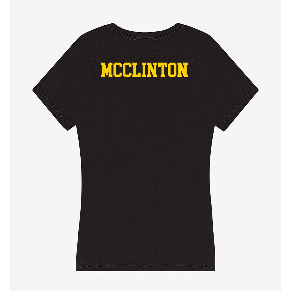KYSU - NCAA Women's Track & Field : Aleashea McClinton - Women's V-Neck T-Shirt-1