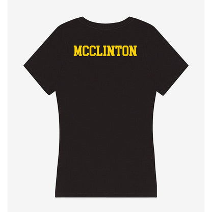 KYSU - NCAA Women's Track & Field : Aleashea McClinton - Women's V-Neck T-Shirt-1