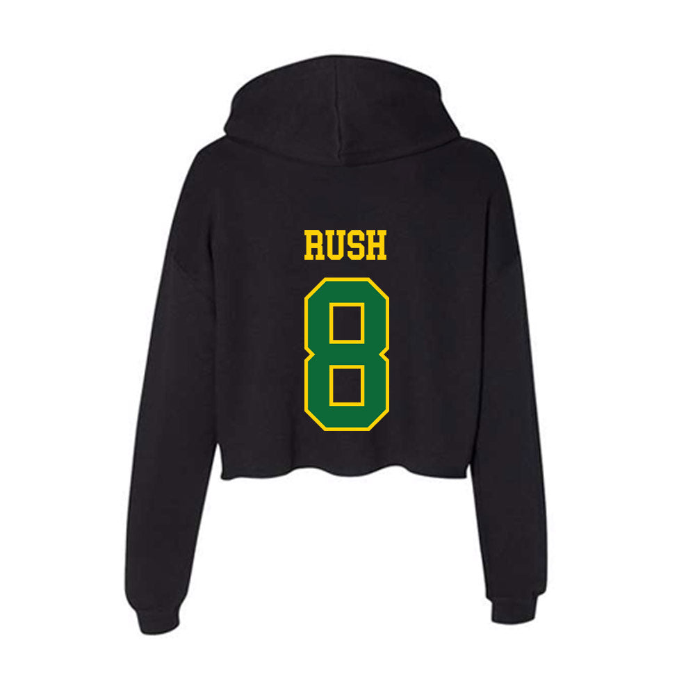 KYSU - NCAA Baseball : Bakari Rush - Women's Crop Fleece Hoodie-1