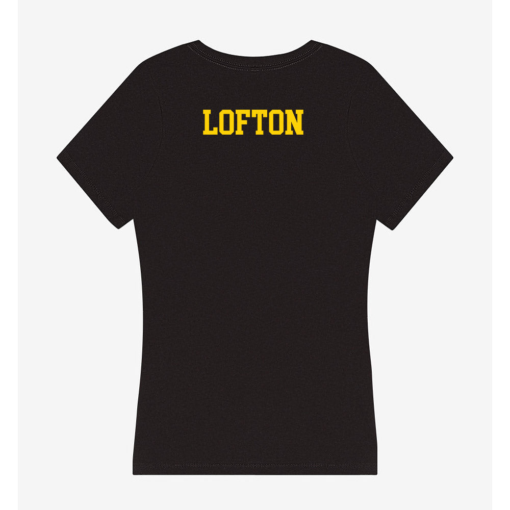 KYSU - NCAA Men's Track & Field : Yumana Lofton - Women's V-Neck T-Shirt-1