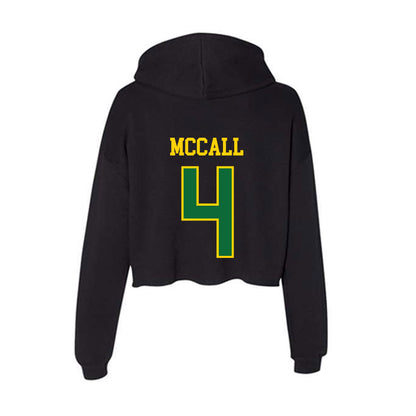 KYSU - NCAA Football : Jon Mccall - Women's Crop Fleece Hoodie-1