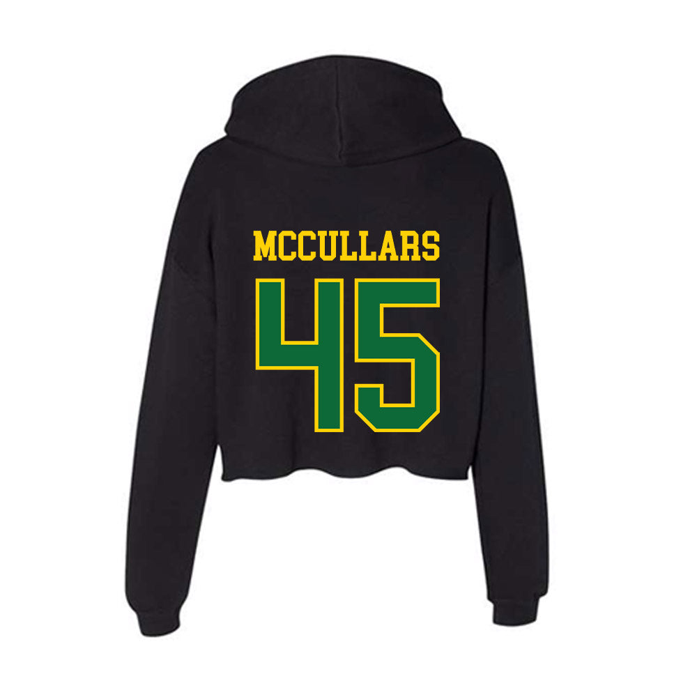KYSU - NCAA Football : Noah McCullars - Women's Crop Fleece Hoodie-1