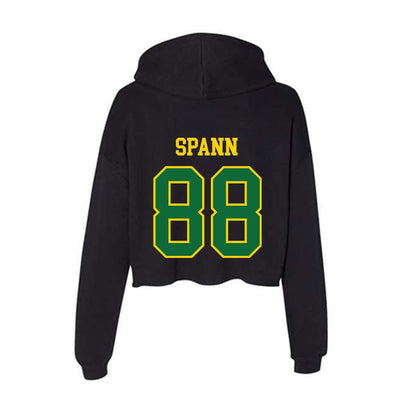 KYSU - NCAA Football : Trey Spann - Women's Crop Fleece Hoodie-1