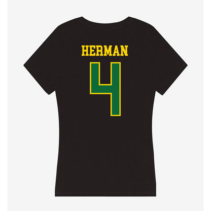 KYSU - NCAA Men's Volleyball : Jacob Herman - Women's V-Neck T-Shirt-1