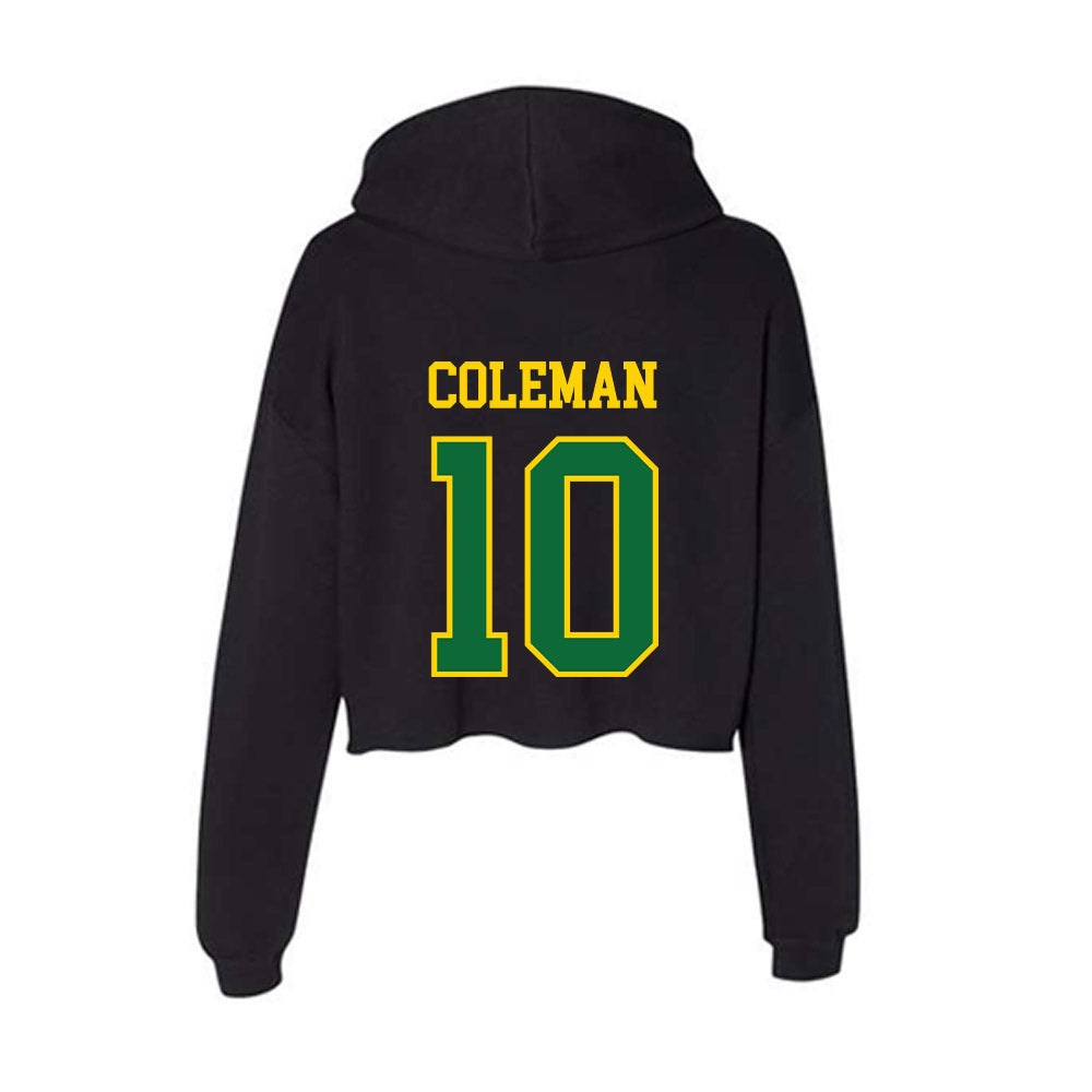 KYSU - NCAA Men's Volleyball : D'Angelo Coleman - Women's Crop Fleece Hoodie-1