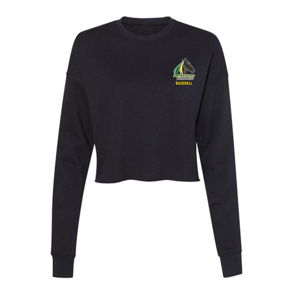 KYSU - NCAA Baseball : Jd Smith - Women's Cropped Crew Fleece-0