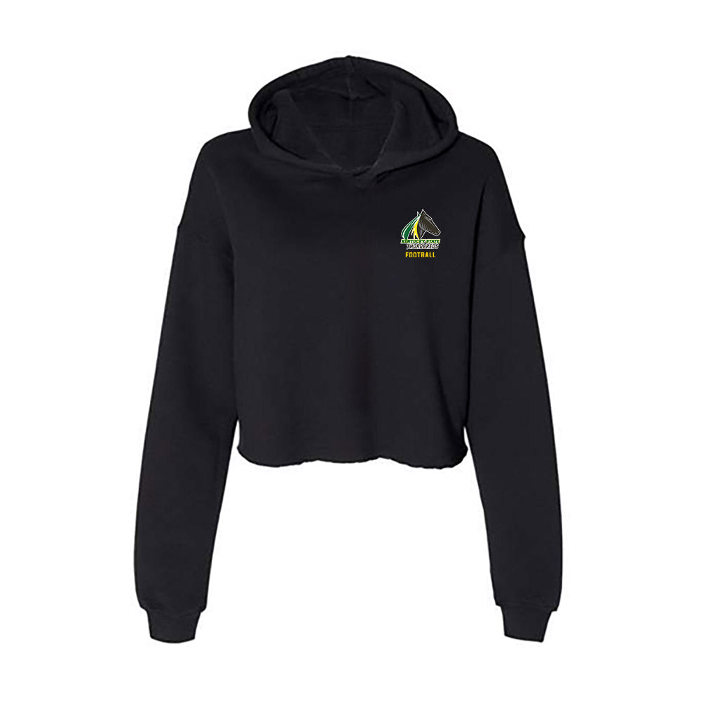 KYSU - NCAA Football : Noah McCullars - Women's Crop Fleece Hoodie-0
