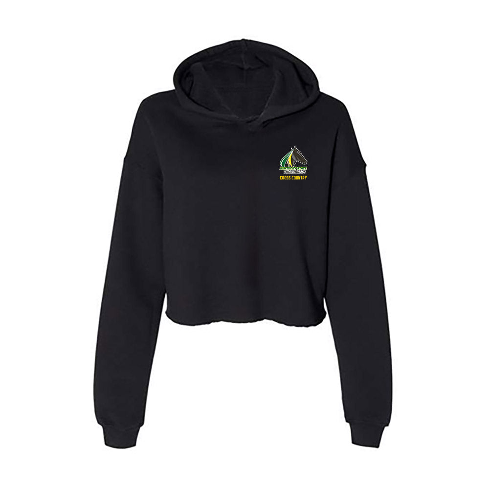 KYSU - NCAA Women's Cross Country : ZhakeYa Hawkins - Women's Crop Fleece Hoodie-0