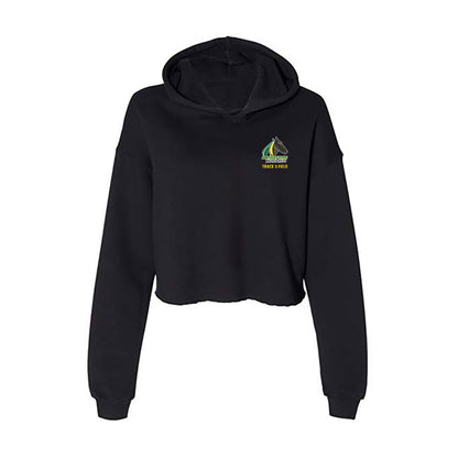KYSU - NCAA Women's Track & Field : Valencia Davis - Women's Crop Fleece Hoodie-0