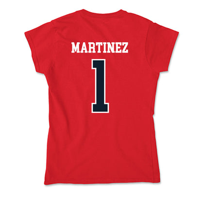 Dallas Baptist - NCAA Baseball : Blake Martinez - Soft Style Women’s T-Shirt-1