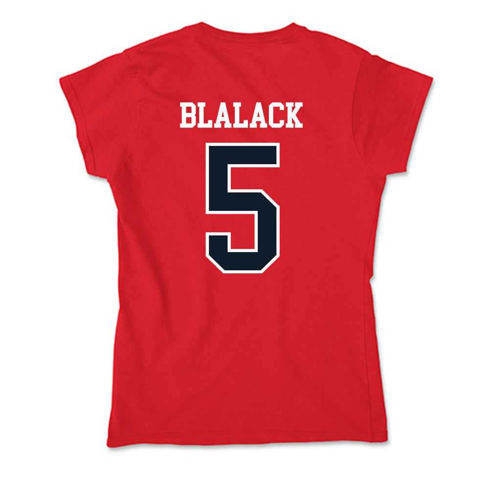 Dallas Baptist - NCAA Baseball : Jayden Blalack - Soft Style Women’s T-Shirt-1