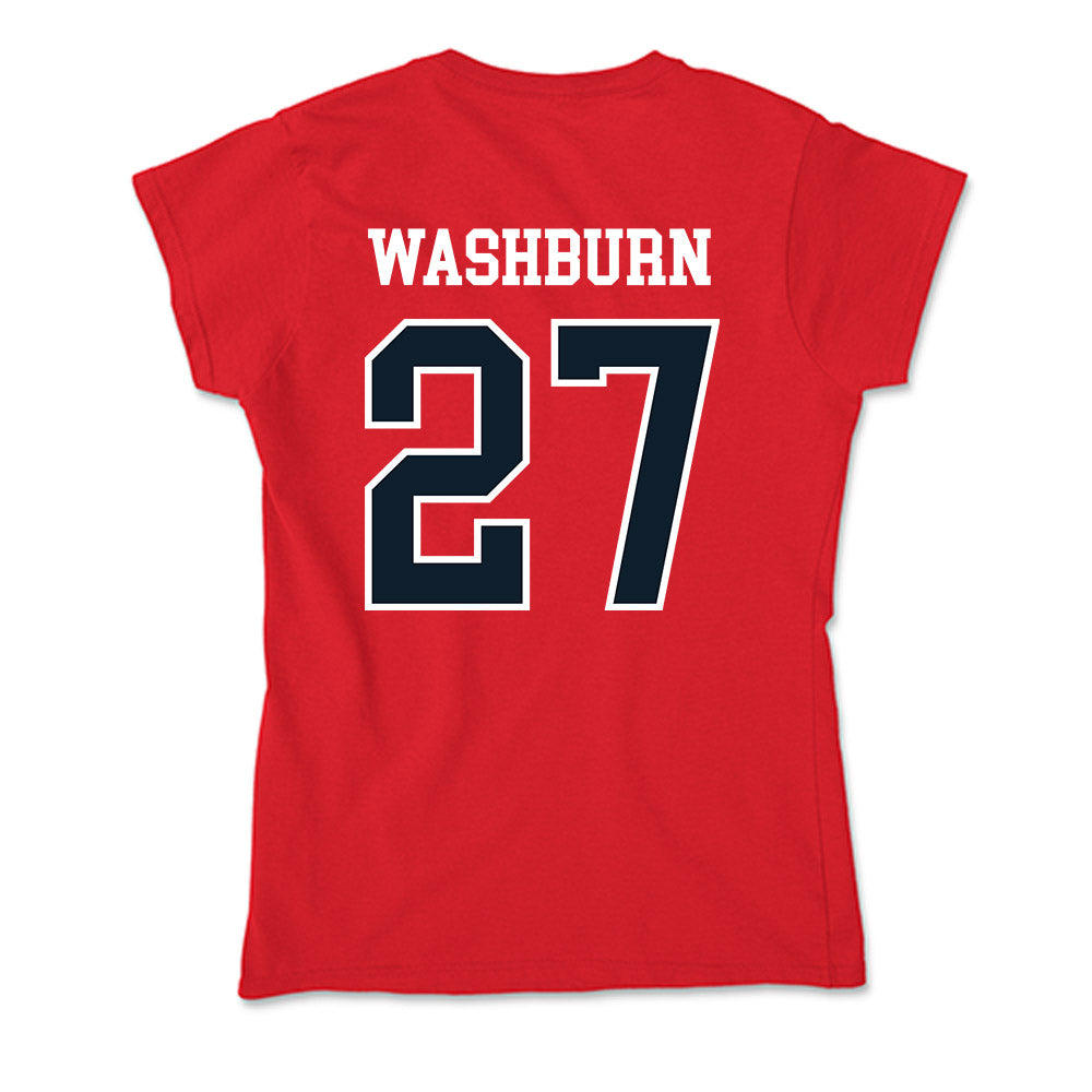 Dallas Baptist - NCAA Women's Soccer : Ashley Washburn - Soft Style Women’s T-Shirt-1