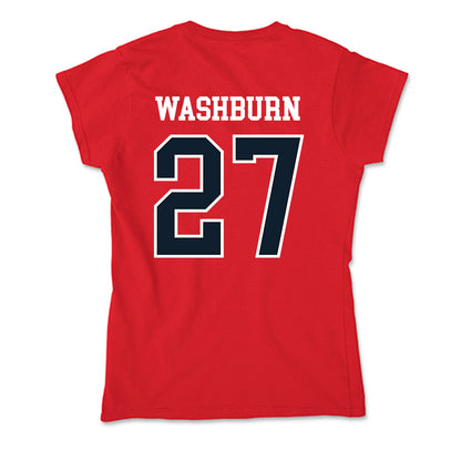 Dallas Baptist - NCAA Women's Soccer : Ashley Washburn - Soft Style Women’s T-Shirt-1