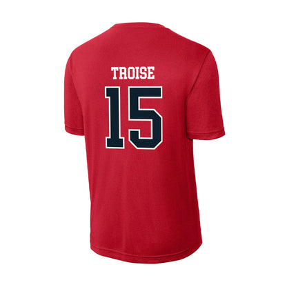 Dallas Baptist - NCAA Men's Ice Hockey : Brenden Troise - Activewear T-Shirt-1