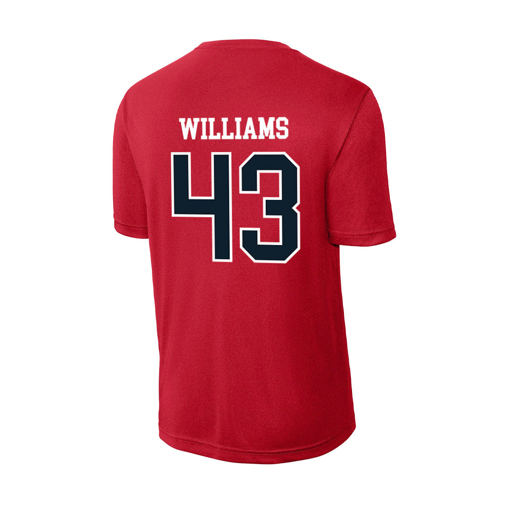 Dallas Baptist - NCAA Baseball : Miles Williams - Activewear T-Shirt-1