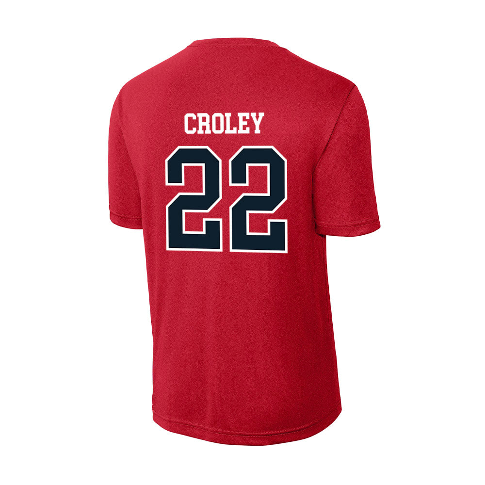 Dallas Baptist - NCAA Women's Soccer : Emma Croley - Activewear T-Shirt-1