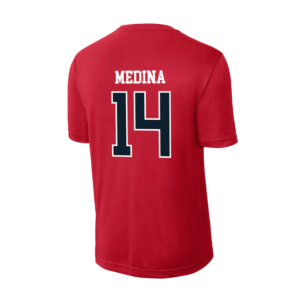 Dallas Baptist - NCAA Women's Soccer : Isabella Medina - Activewear T-Shirt-1