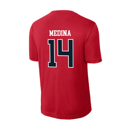 Dallas Baptist - NCAA Women's Soccer : Isabella Medina - Activewear T-Shirt-1