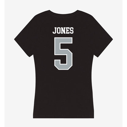 Providence - NCAA Men's Basketball : Jamier Jones - Women's V-Neck T-Shirt-1