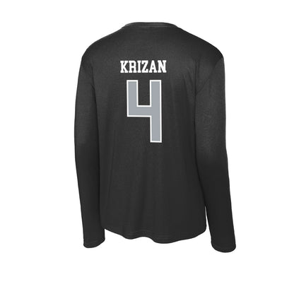 Providence - NCAA Softball : Zoe Krizan - Activewear Long Sleeve T-Shirt-1