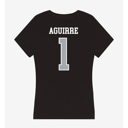 Providence - NCAA Women's Tennis : Cami Barrera Aguirre - Women's V-Neck T-Shirt-1