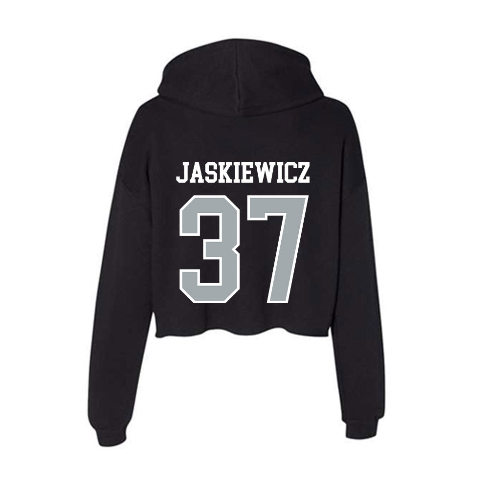 Providence - NCAA Men's Lacrosse : Chris Jaskiewicz - Women's Crop Fleece Hoodie-1
