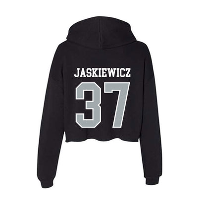Providence - NCAA Men's Lacrosse : Chris Jaskiewicz - Women's Crop Fleece Hoodie-1
