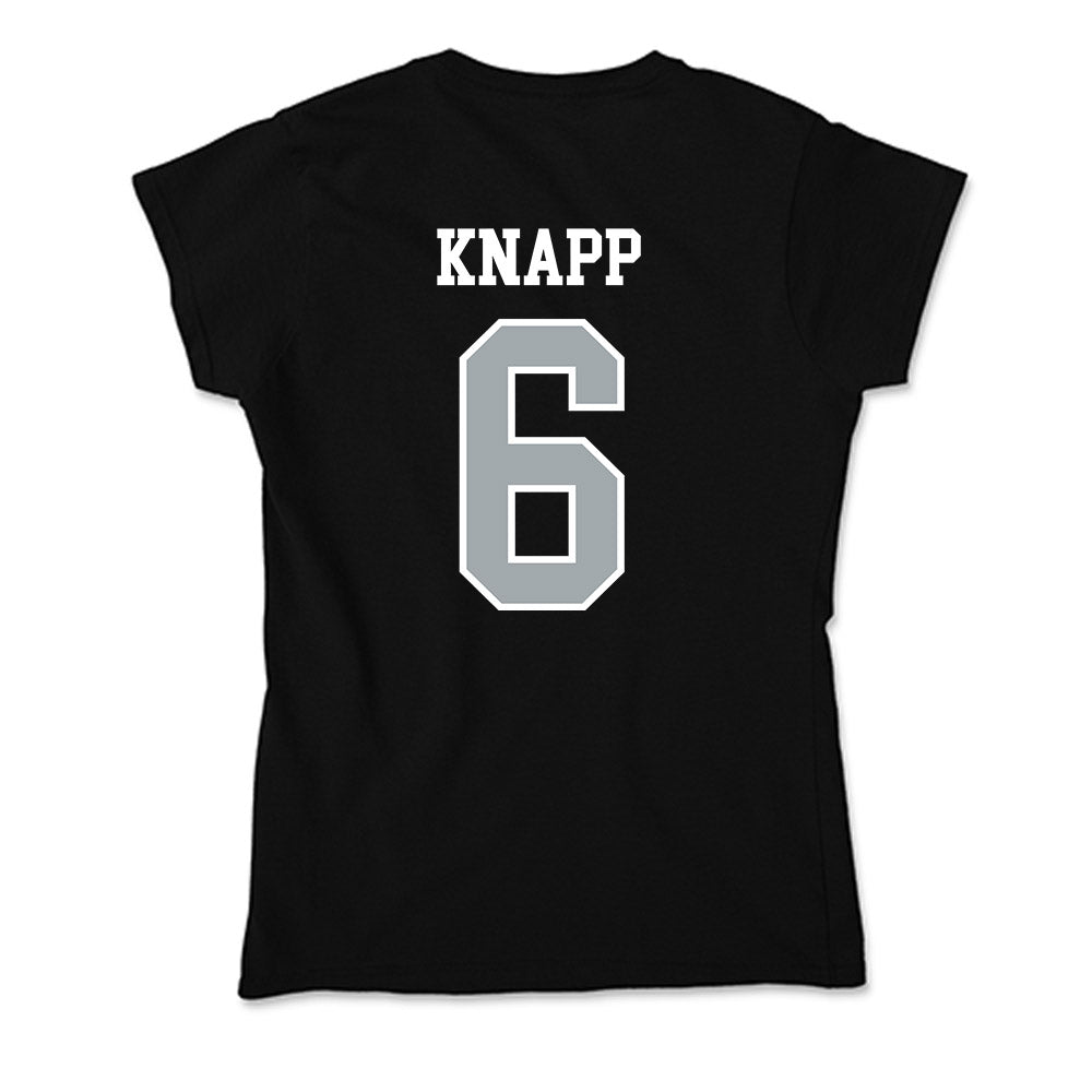 Providence - NCAA Women's Ice Hockey : Audrey Knapp - Soft Style Women’s T-Shirt-1