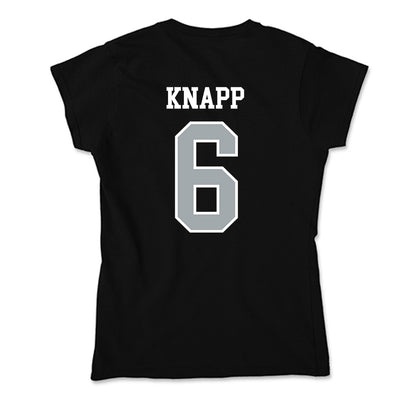 Providence - NCAA Women's Ice Hockey : Audrey Knapp - Soft Style Women’s T-Shirt-1