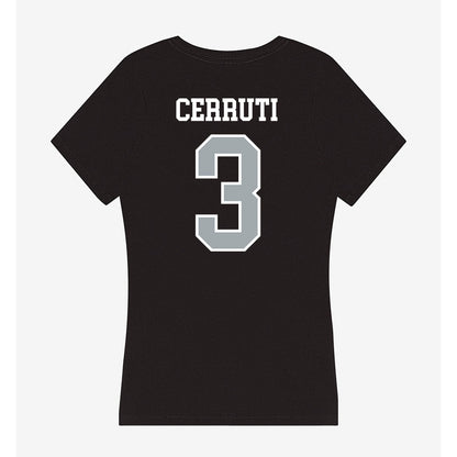 Providence - NCAA Women's Ice Hockey : Cali Cerruti - Women's V-Neck T-Shirt-1