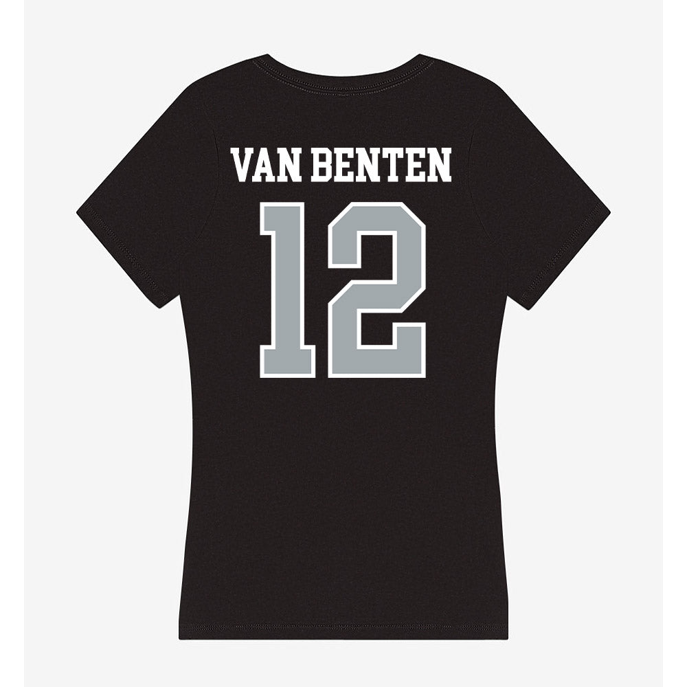 Providence - NCAA Women's Field Hockey : Carly Van Benten - Women's V-Neck T-Shirt-1