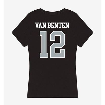 Providence - NCAA Women's Field Hockey : Carly Van Benten - Women's V-Neck T-Shirt-1