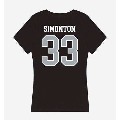 Providence - NCAA Men's Lacrosse : Chris Simonton - Women's V-Neck T-Shirt-1