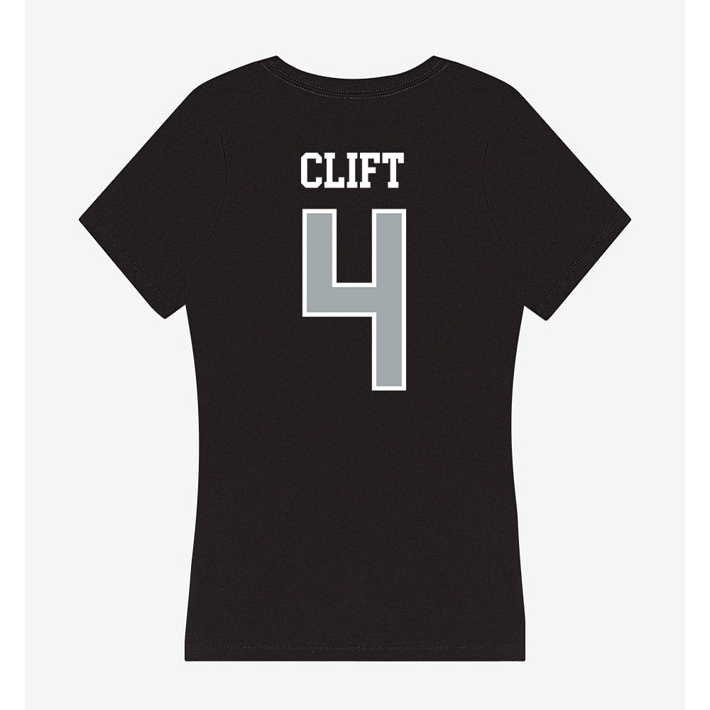 Providence - NCAA Men's Lacrosse : Drew Clift - Women's V-Neck T-Shirt-1