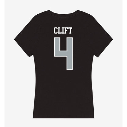Providence - NCAA Men's Lacrosse : Drew Clift - Women's V-Neck T-Shirt-1