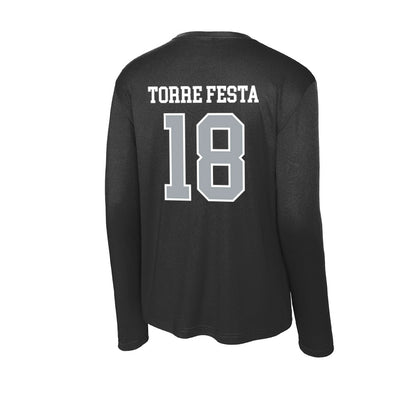 Providence - NCAA Women's Field Hockey : Martina Torre Festa - Activewear Long Sleeve T-Shirt-1